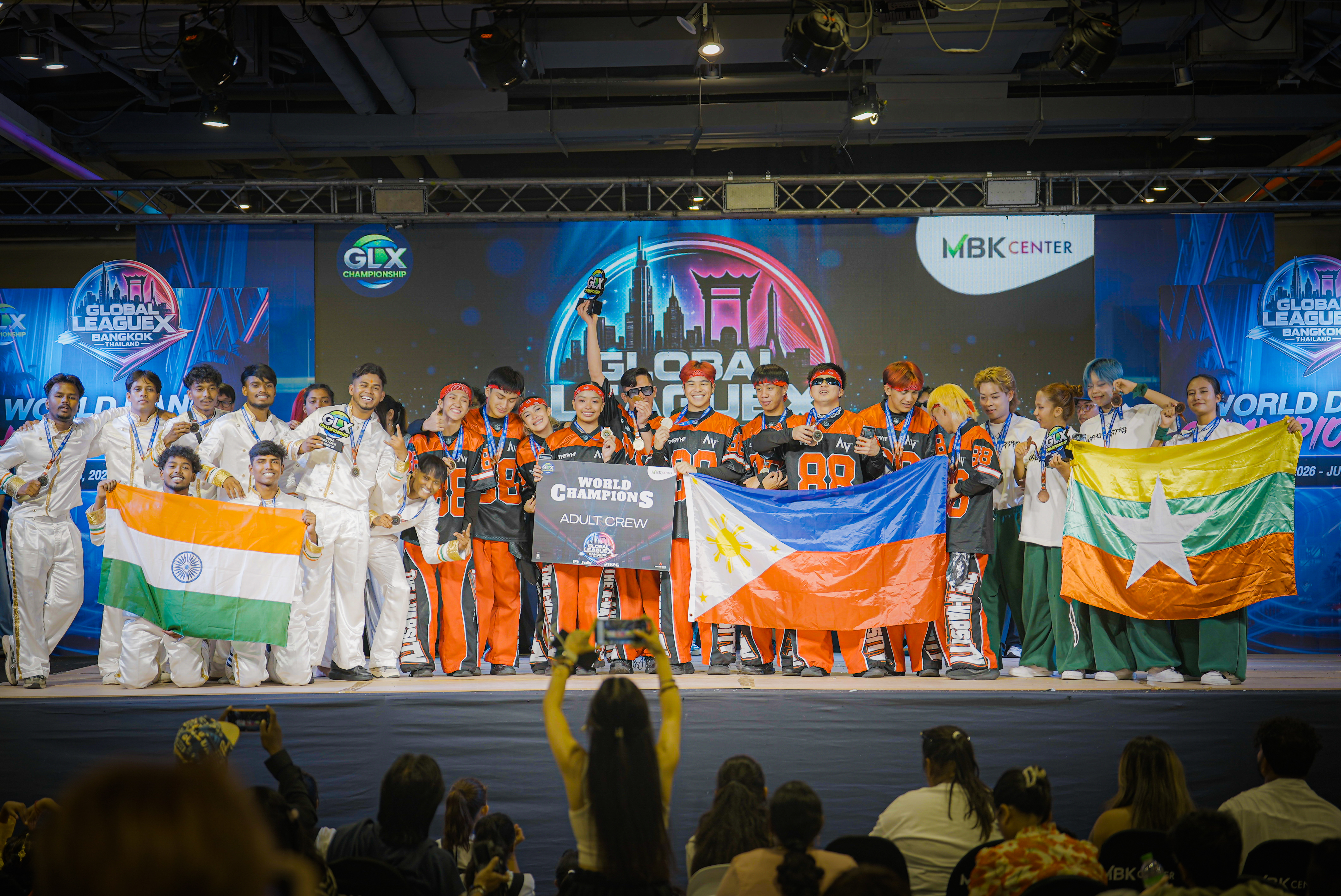 World Champions Adult Crew GLX Bangkok 2026